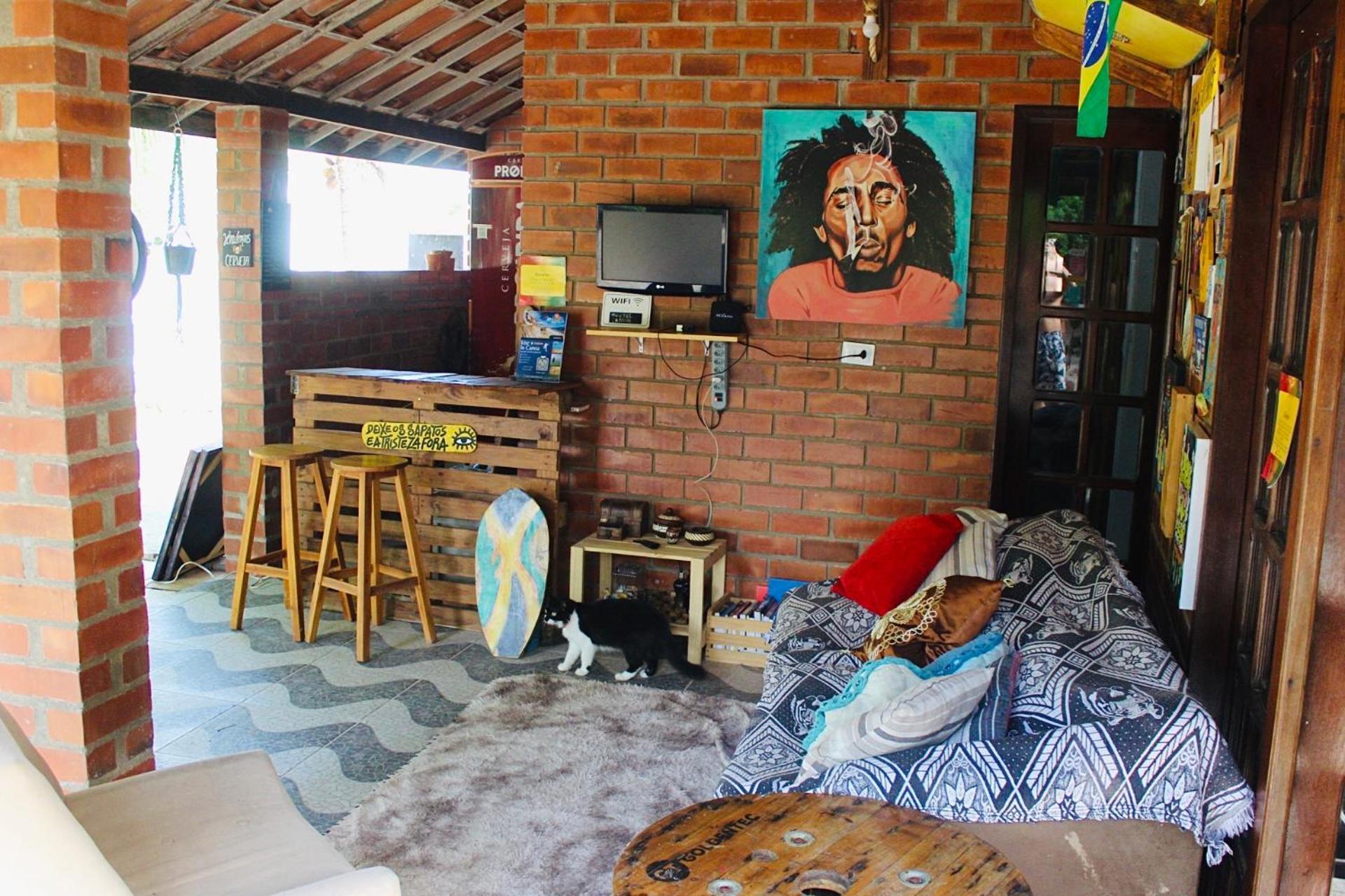 Canoa Roots Hostel & Camping Canoa Quebrada Bagian luar foto