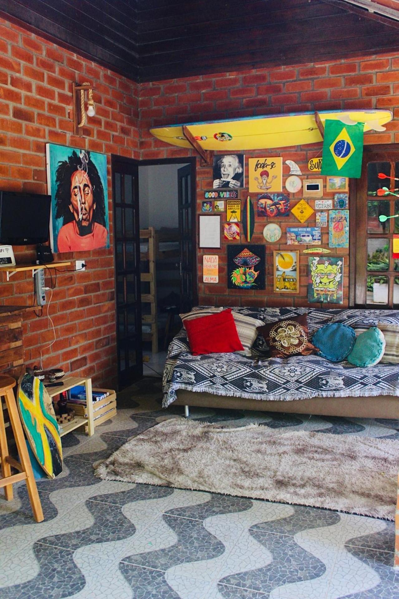 Canoa Roots Hostel & Camping Canoa Quebrada Bagian luar foto