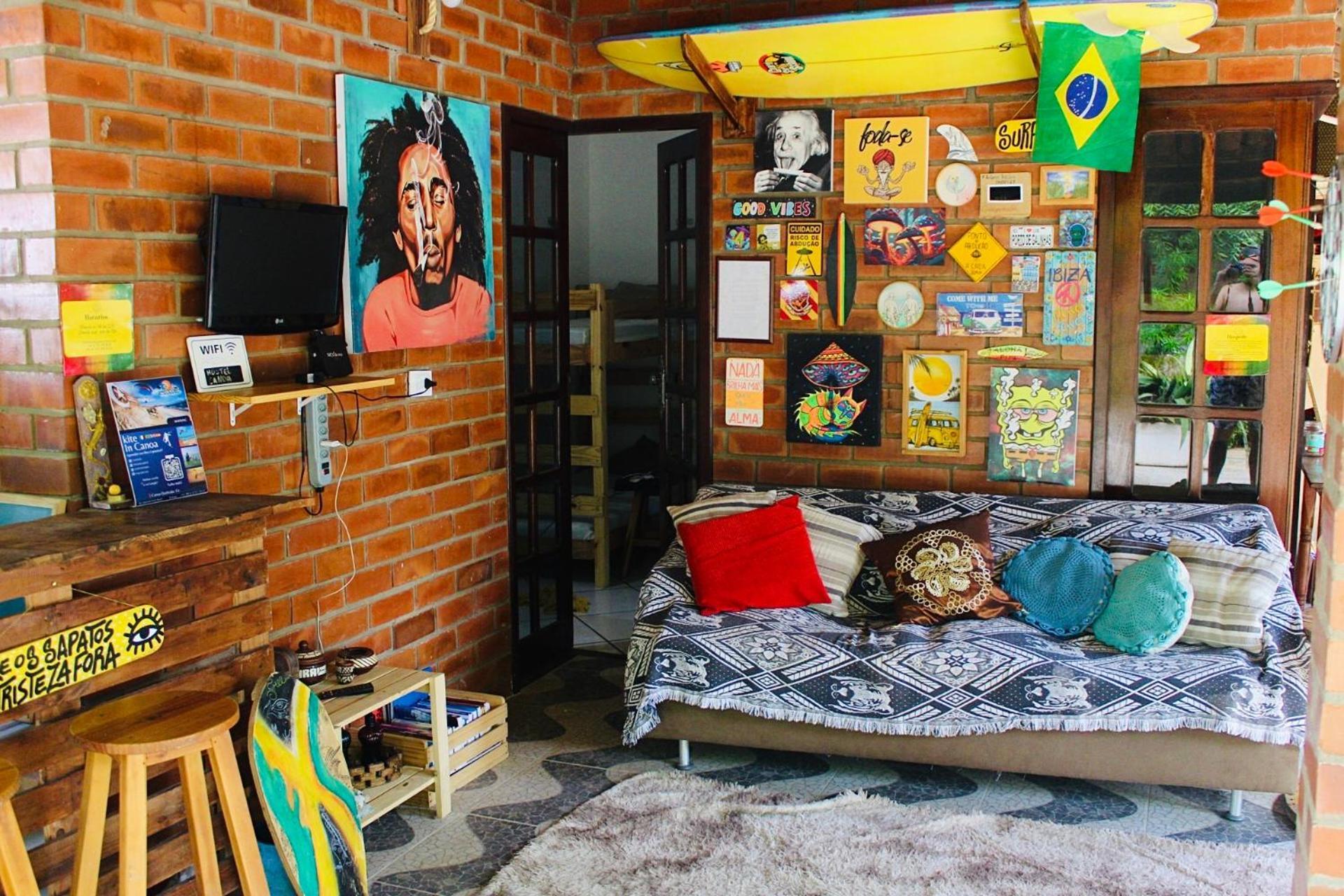 Canoa Roots Hostel & Camping Canoa Quebrada Bagian luar foto