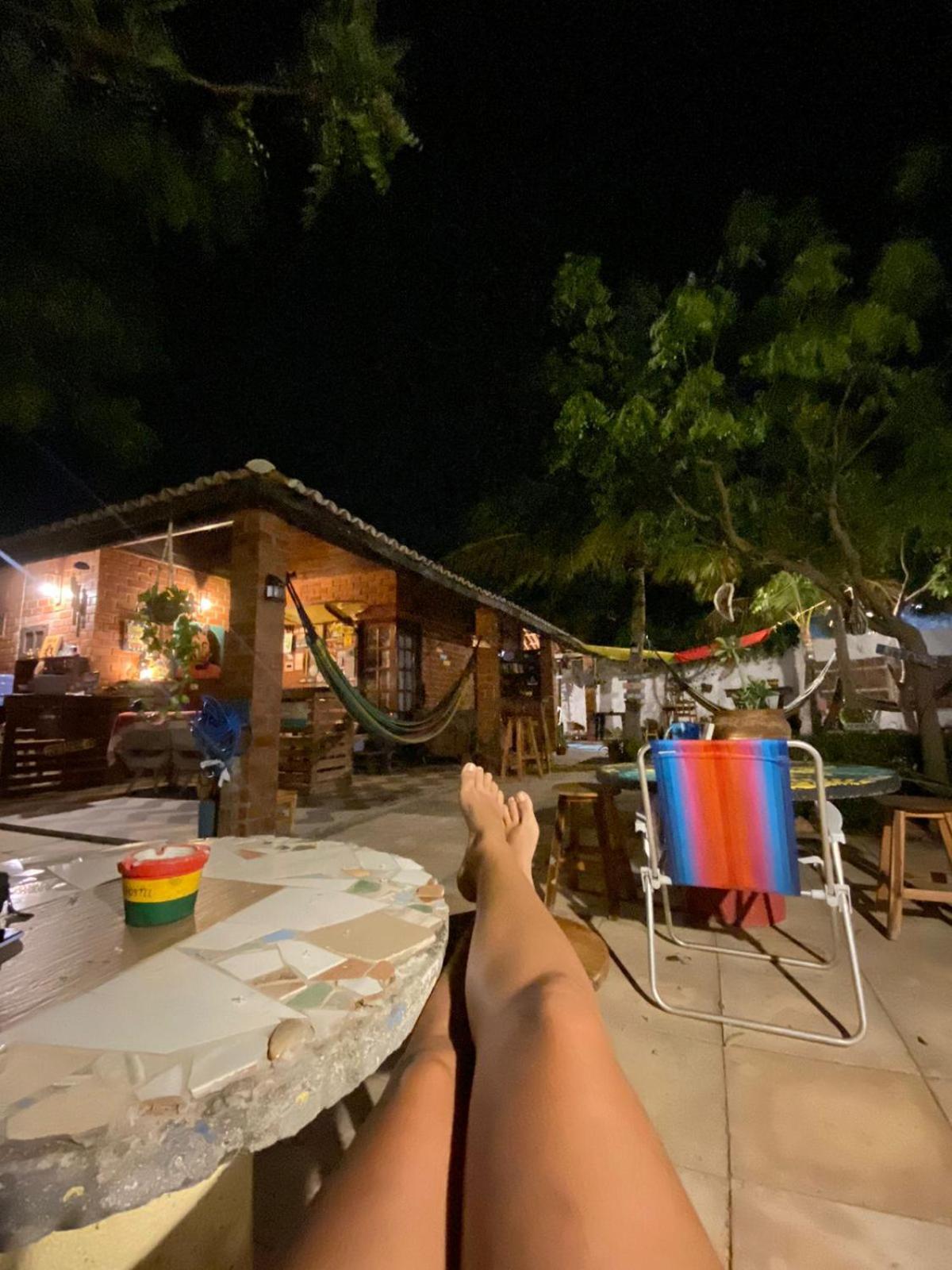 Canoa Roots Hostel & Camping Canoa Quebrada Bagian luar foto